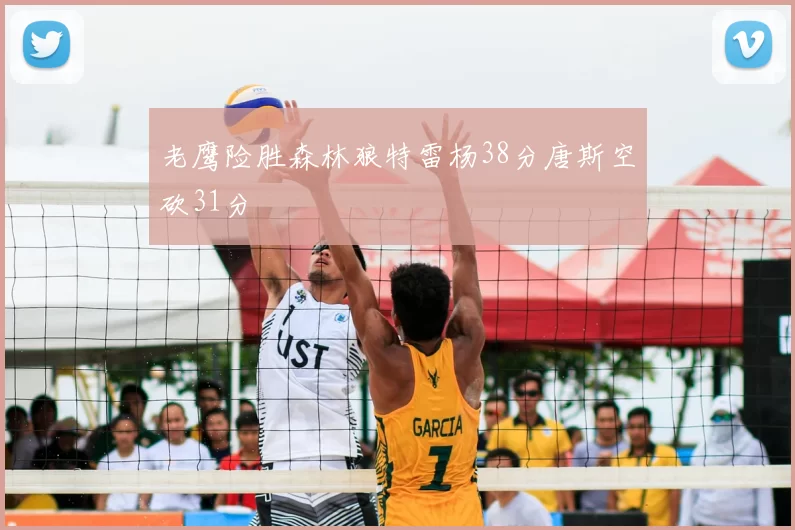 老鹰险胜森林狼特雷杨38分唐斯空砍31分